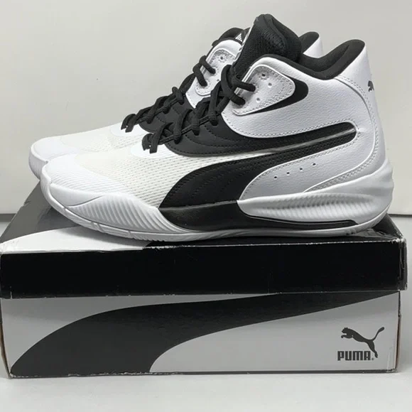Puma | Shoes | Nib Mens Puma Mid Height Whiteblack  display picture 3